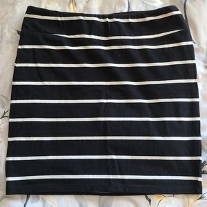 Xhilaration Striped Mini Skirt
